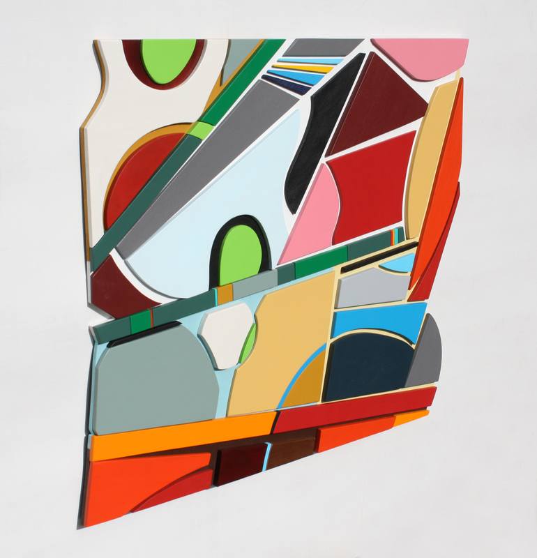 Original Abstract Graffiti Sculpture by Vince Smith