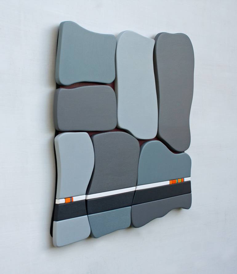 Original Minimalism Abstract Sculpture by Vince Smith