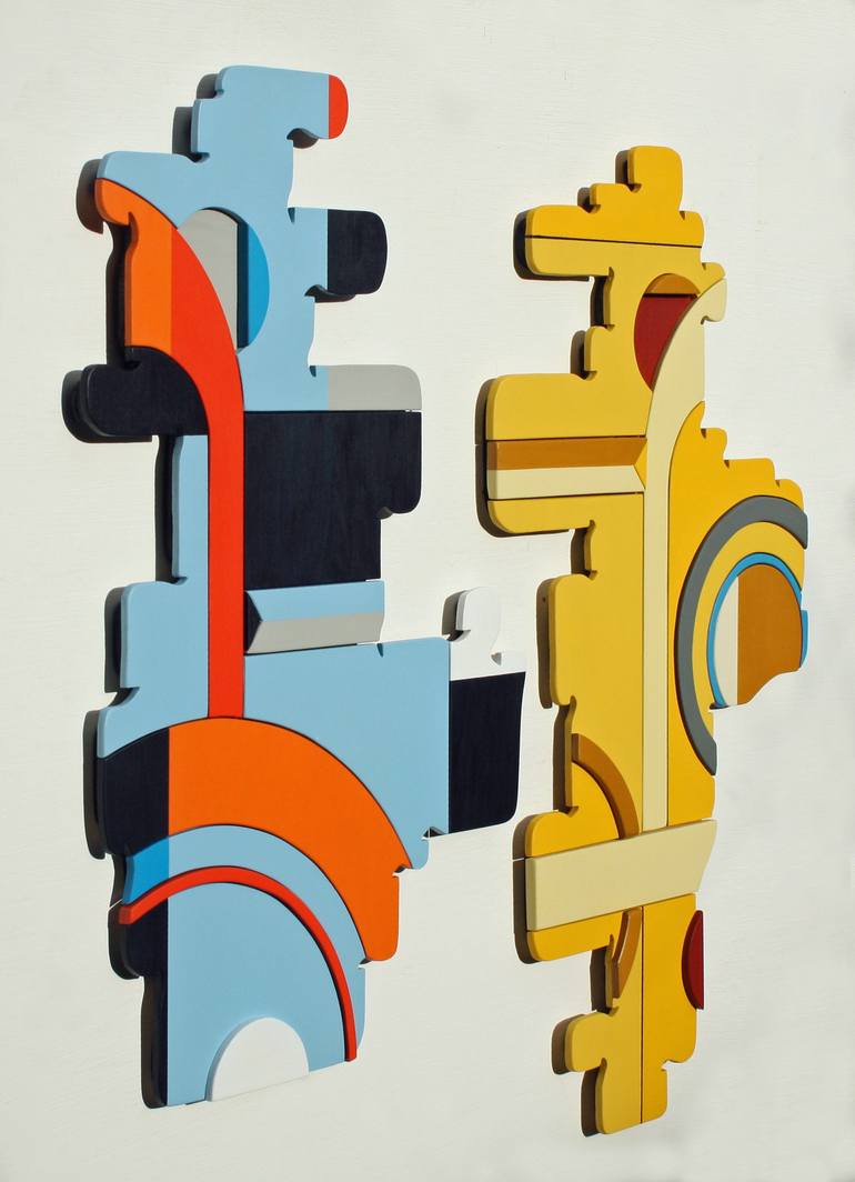 Original Abstract Popular culture Sculpture by Vince Smith