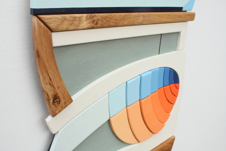 Original Modernism Abstract Sculpture by Vince Smith