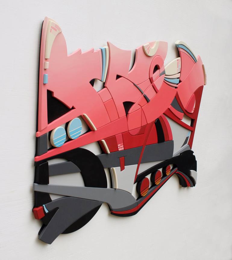 Original Graffiti Sculpture by Vince Smith