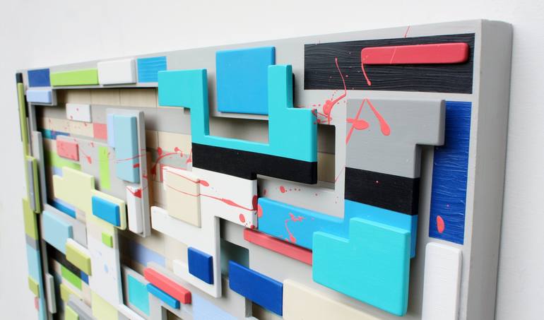 Original Geometric Sculpture by Vince Smith