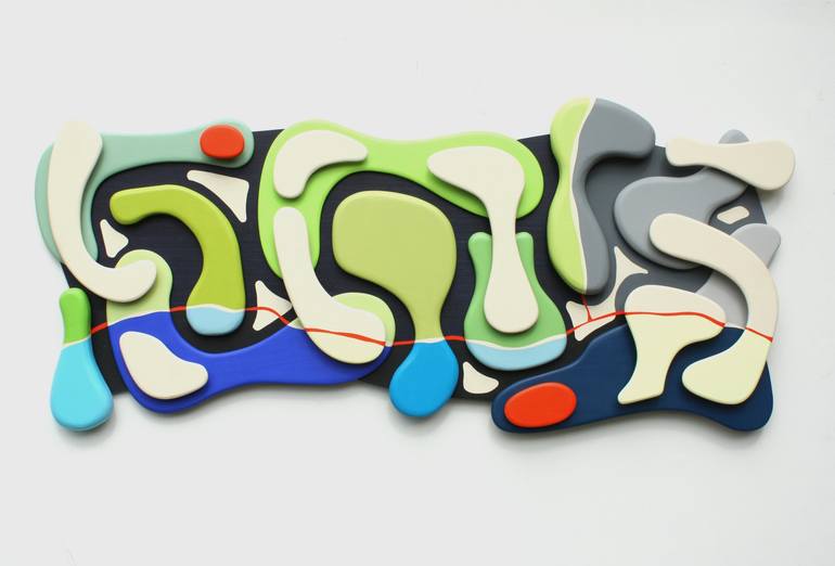 Original Abstract Sculpture by Vince Smith