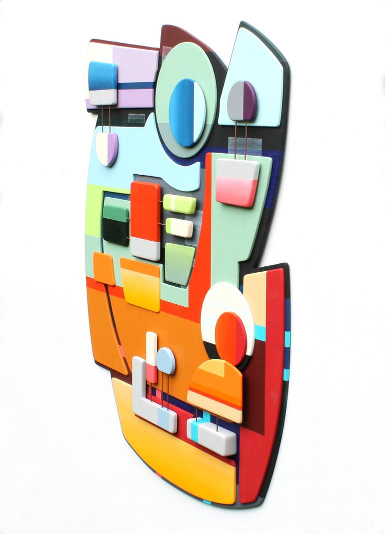 Original Pop Art Abstract Sculpture by Vince Smith