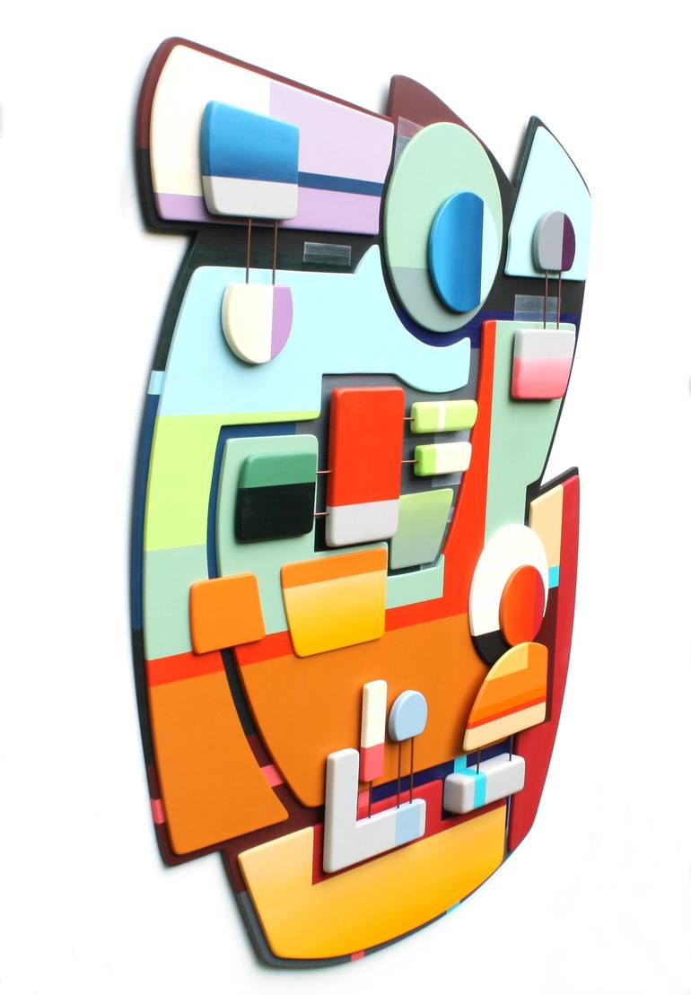 Original Pop Art Abstract Sculpture by Vince Smith