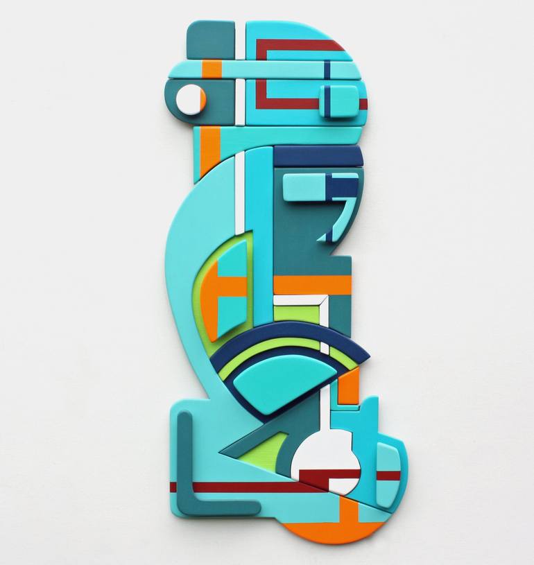 Original Street Art Abstract Sculpture by Vince Smith