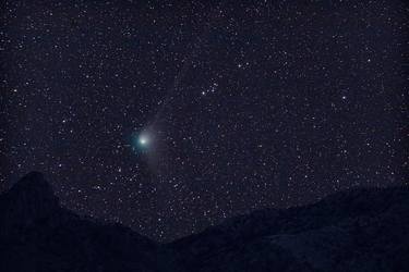 2023 Green Comet over the Peloncillo Mountains thumb