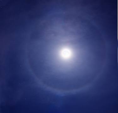 Moon Ring around the Winter Constellations thumb
