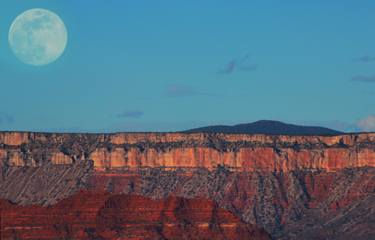 Blue Moon Over the Grand Canyon thumb
