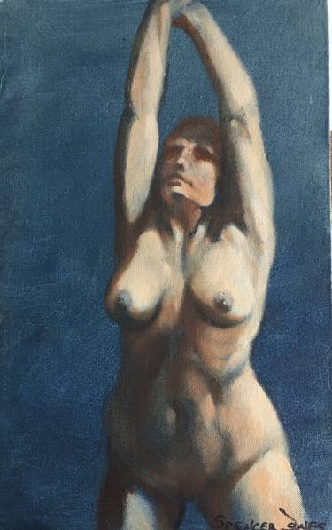 Original Figurative Nude Paintings by Spencer Jones