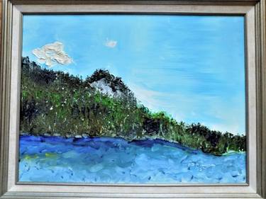 Original Impressionism Water Paintings by William Fontana  Sr