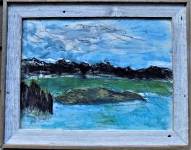 Original Abstract Expressionism Landscape Drawings by William Fontana  Sr