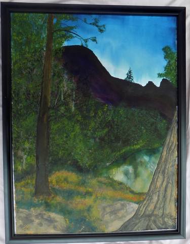 Original Expressionism Nature Paintings by William Fontana  Sr