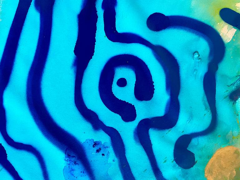 Original Abstract Expressionism Abstract Painting by Carlos Maneiro