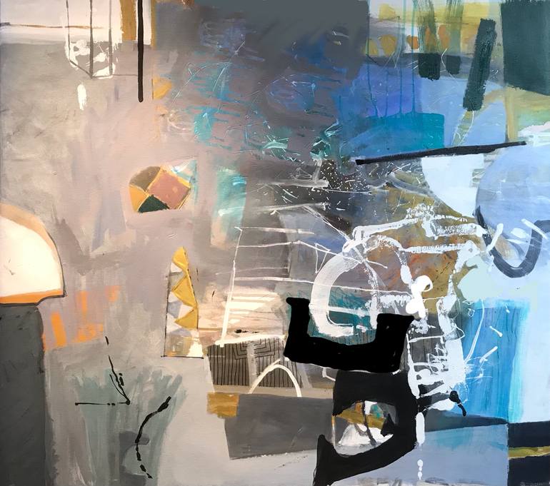 Original Abstract Painting by Dorothy Ganek