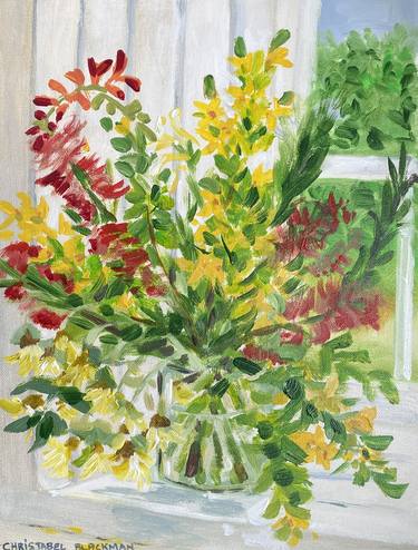 Original Impressionism Floral Paintings by Christabel Blackman