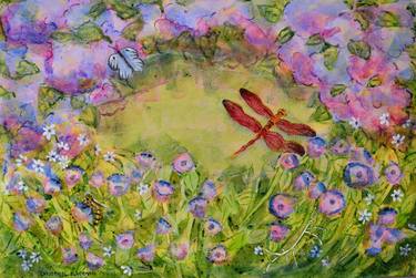 Print of Garden Paintings by Christabel Blackman