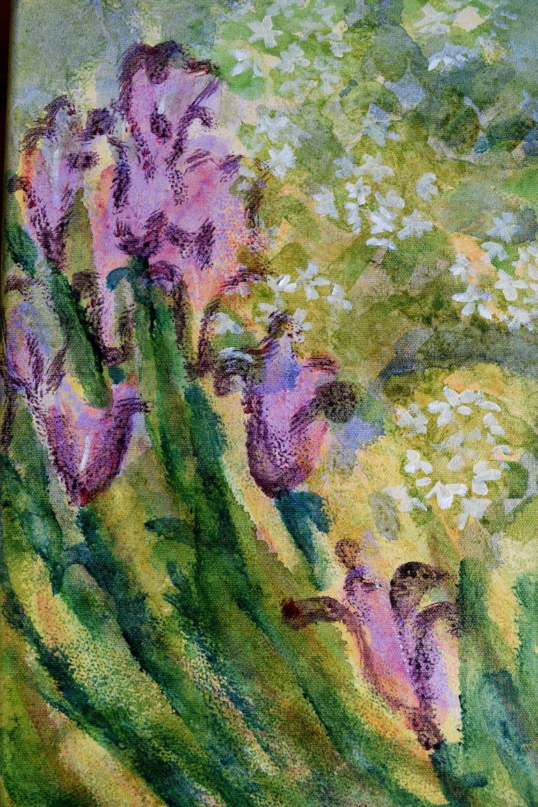 Original Figurative Garden Painting by Christabel Blackman