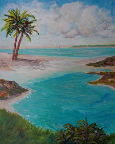 Original Seascape Painting by Joy Parks Coats