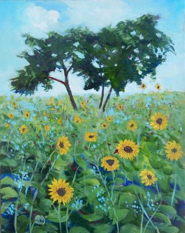 Original Impressionism Landscape Paintings by Joy Parks Coats