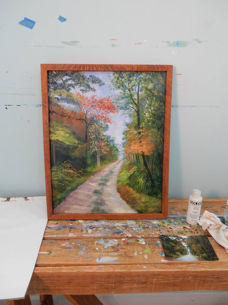 Original Expressionism Other Painting by Joy Parks Coats