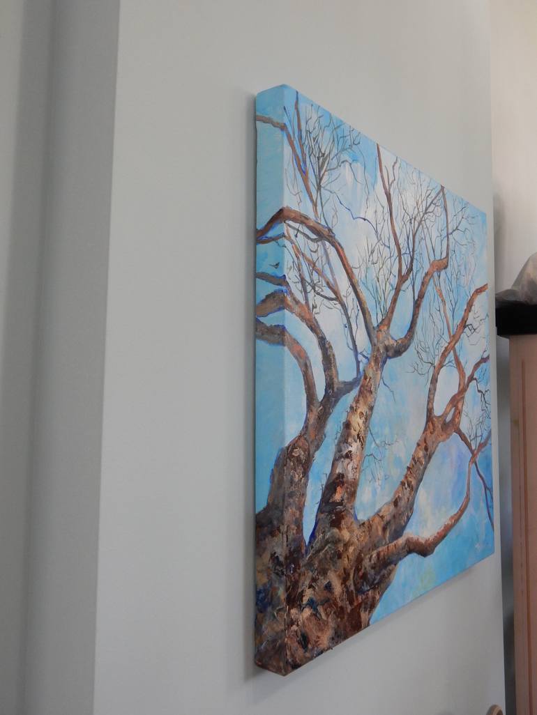 Original Tree Painting by Joy Parks Coats