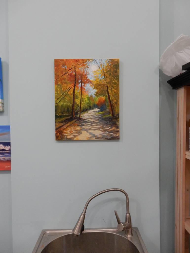 Original Impressionism Other Painting by Joy Parks Coats