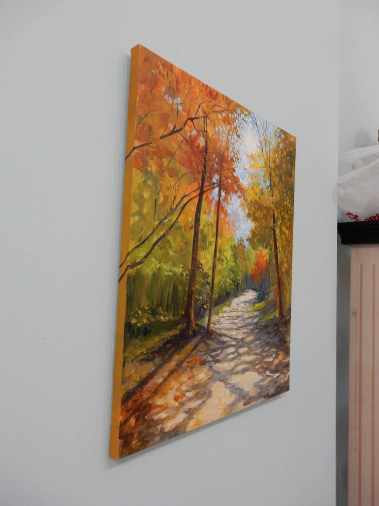 Original Impressionism Other Painting by Joy Parks Coats