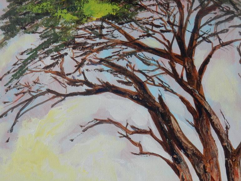 Original Impressionism Landscape Painting by Joy Parks Coats