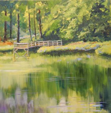Print of Impressionism Water Paintings by Joy Parks Coats
