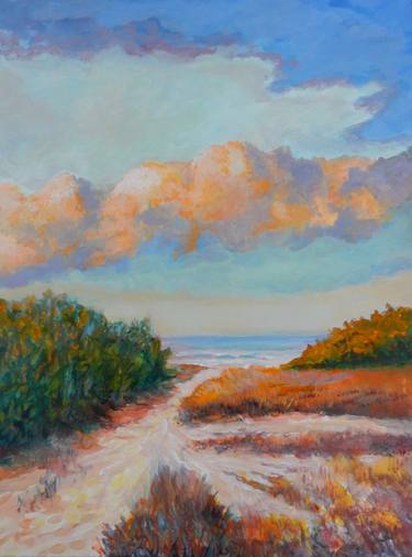 Original Impressionism Seascape Paintings by Joy Parks Coats