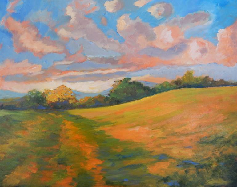 Blue Ridge Foothills Painting by Joy Parks Coats Saatchi Art