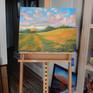 On the easel