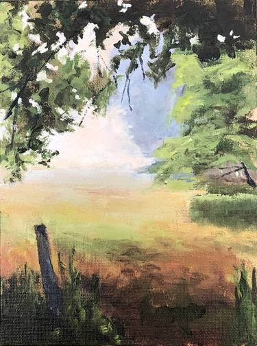 Original Impressionism Landscape Paintings by Richard Doyle