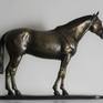 A beautifully sculpted bronze thoroughbred horse. Deeply influenced by the passion for breeding some of the finest race horses in the world at Coolmore Stud in Ireland.
