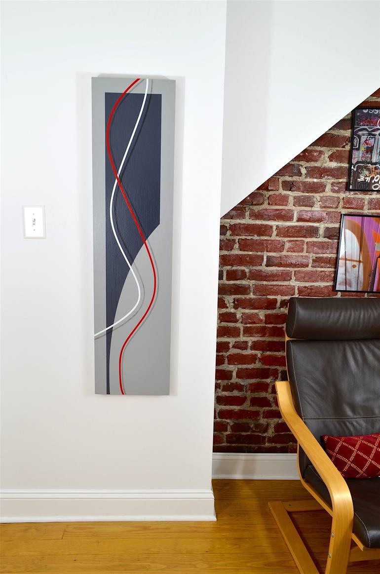 Original Conceptual Abstract Painting by David Levy