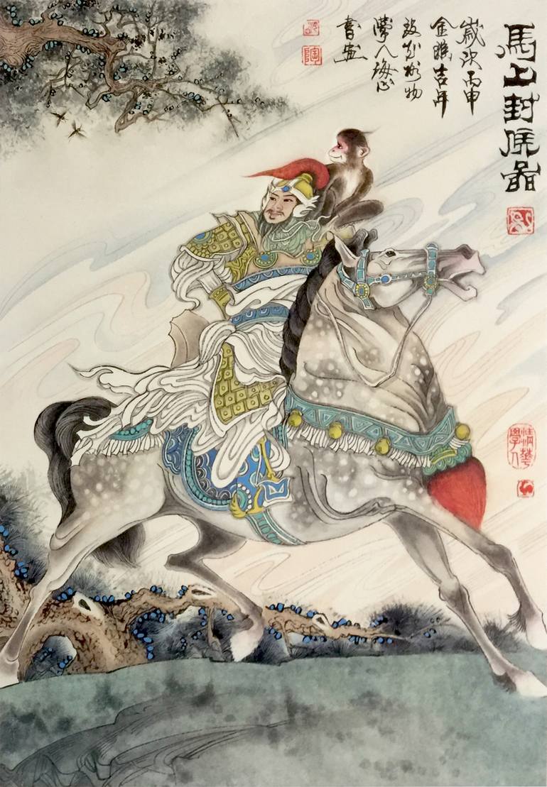 Original Culture Painting by Haixin Tao