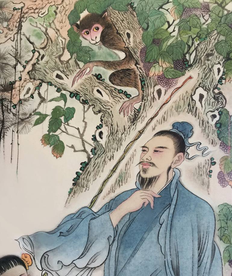 Original Culture Painting by Haixin Tao