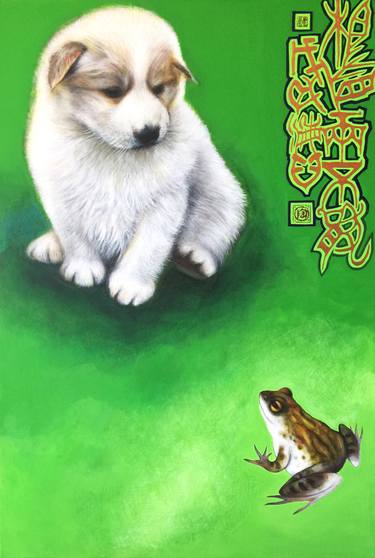 Original Fine Art Animal Paintings by Haixin Tao