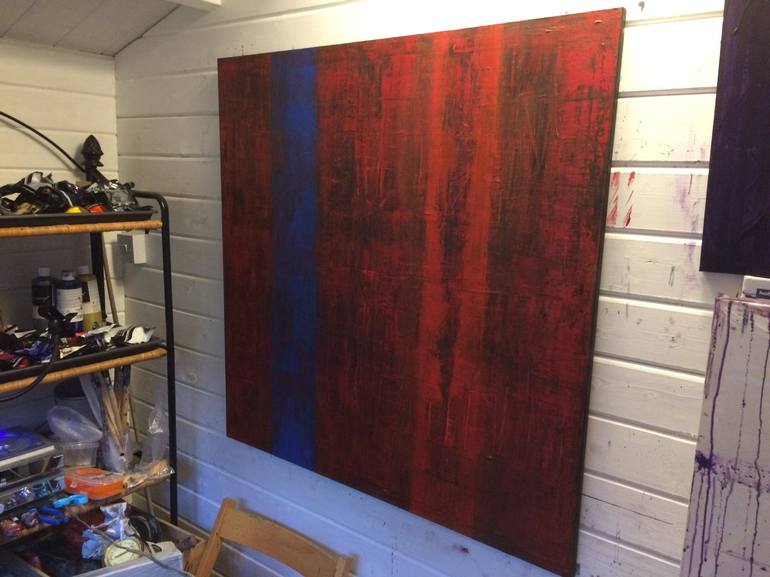 Original Abstract Painting by Mark Wild