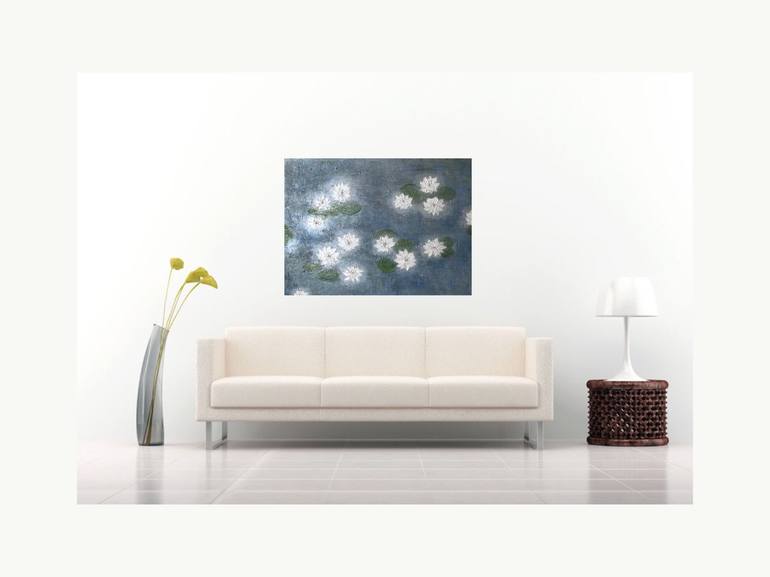 Original Impressionism Floral Painting by Mark Wild