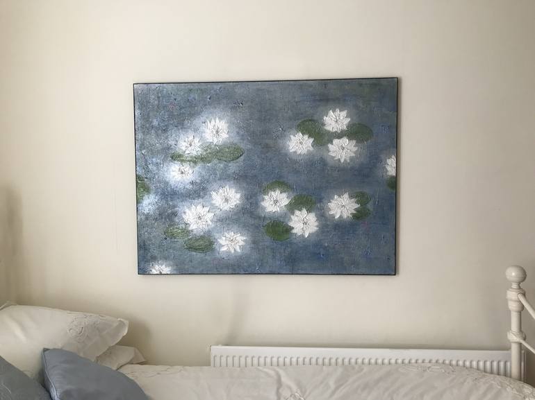 Original Impressionism Floral Painting by Mark Wild