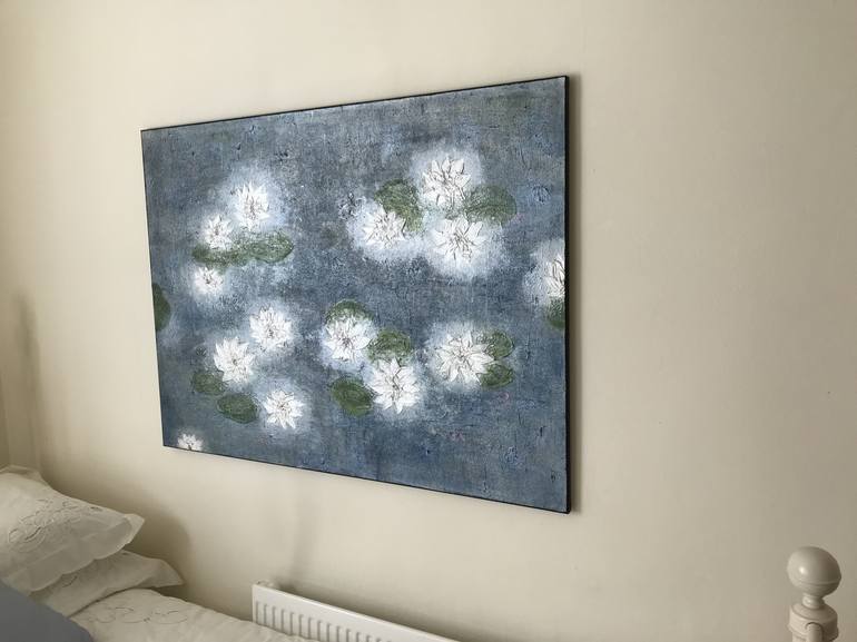 Original Impressionism Floral Painting by Mark Wild