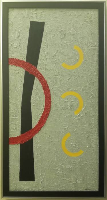 Original Abstract Geometric Painting by Eduard Melman