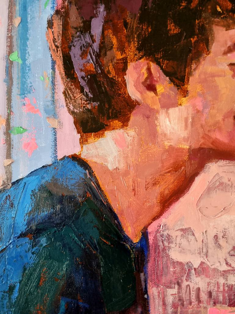 Original Contemporary Love Painting by Hunjung Kim