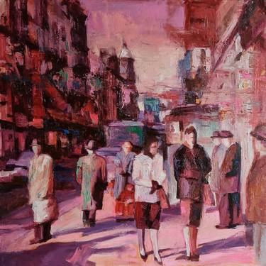 Print of Figurative People Paintings by Hunjung Kim