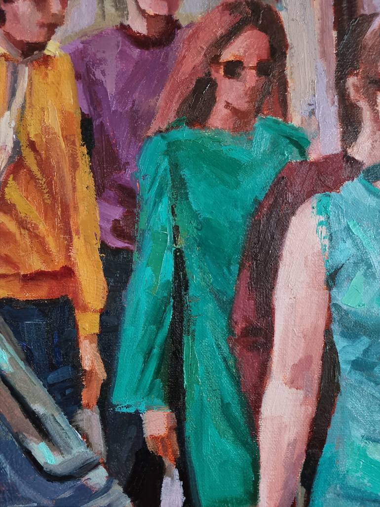 Original Contemporary People Painting by Hunjung Kim