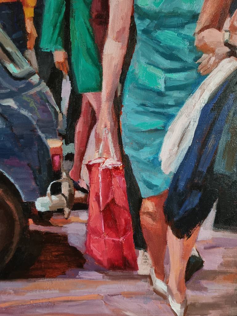 Original Contemporary People Painting by Hunjung Kim