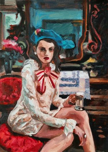 Original Contemporary Women Paintings by Hunjung Kim