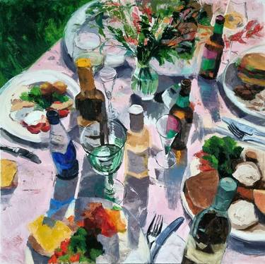 Print of Impressionism Food & Drink Paintings by Hunjung Kim